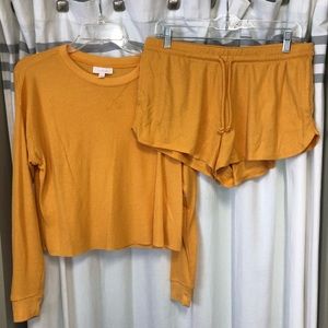 Colsie Rib-Knot Pajama Set